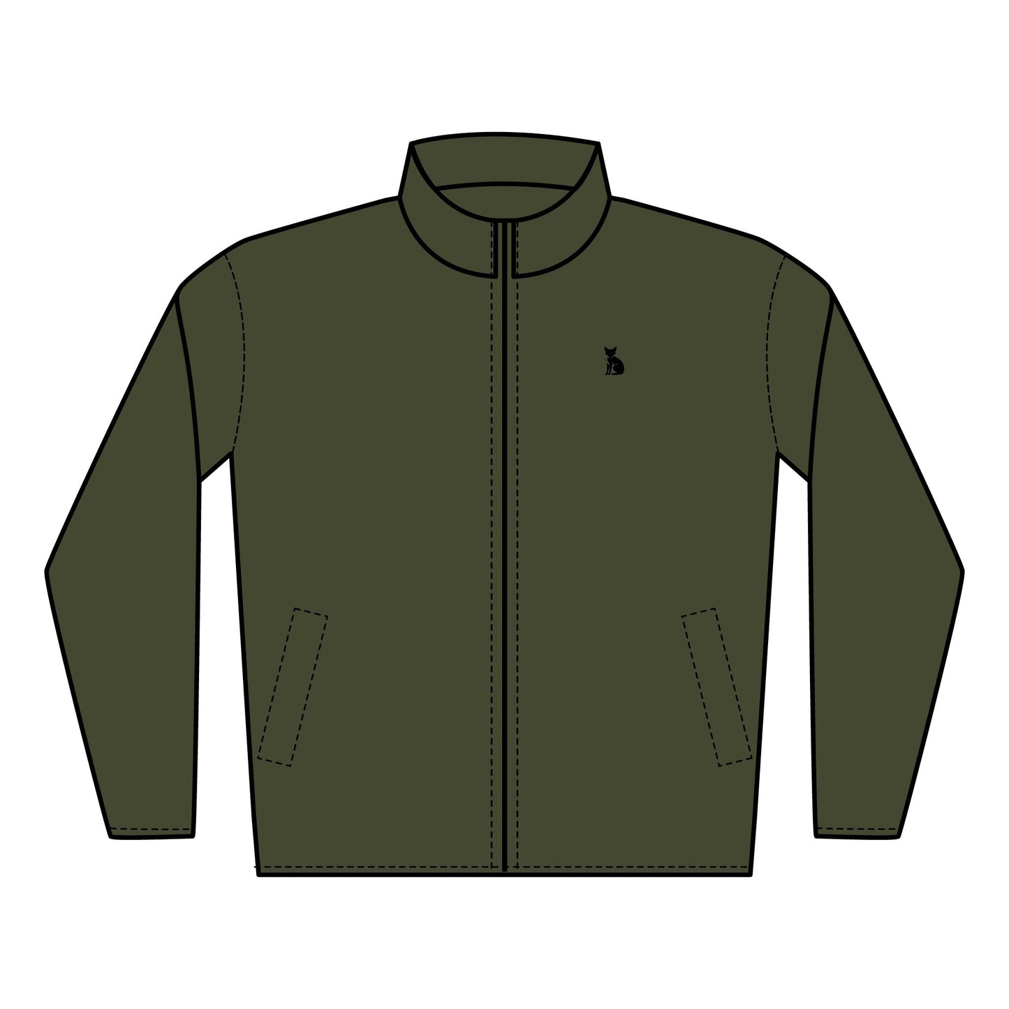Unisex Quilted Full-Zip Jacket (Embroidery)