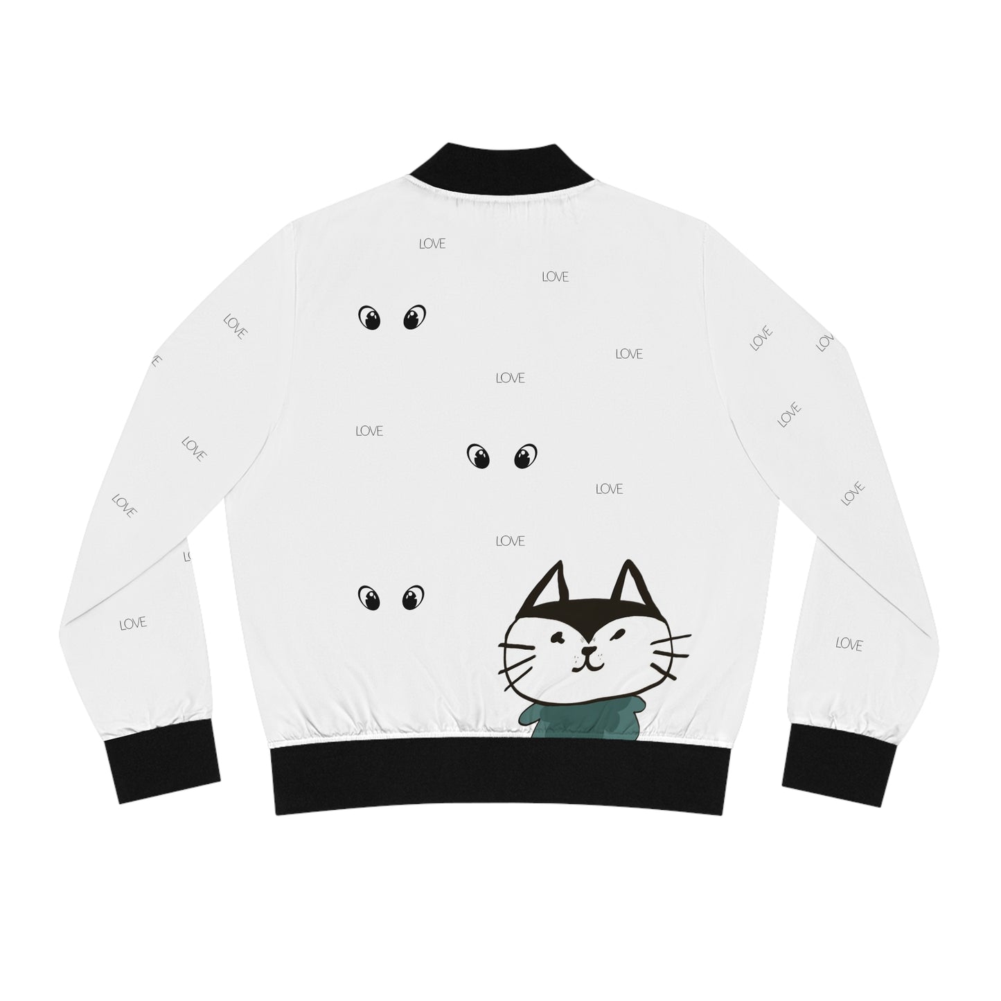 Cat Bomber Jacket