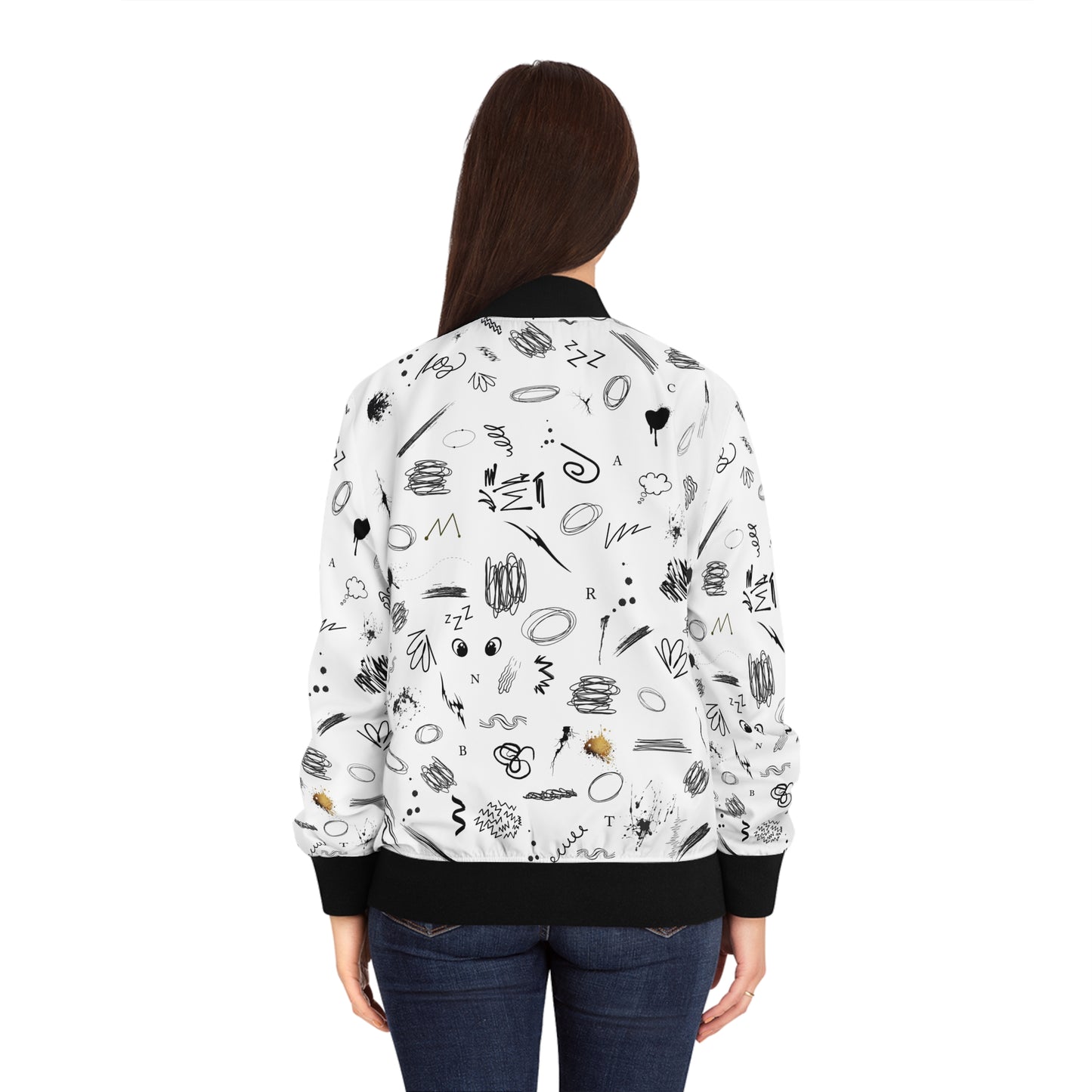 Women's Bomber Jacket (AOP)