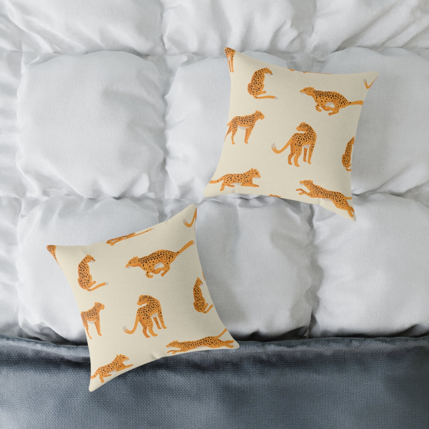 Square Poly Canvas Pillow
