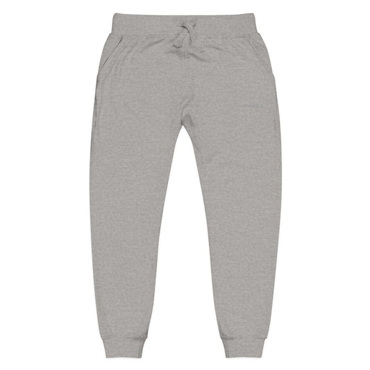 Embroidered Fleece Sweatpants | Cozy Embroidery Joggers