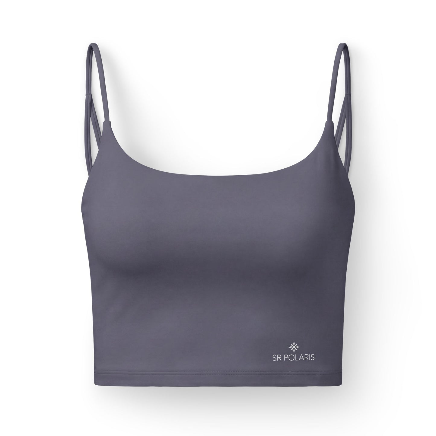 SR Polaris Logo Bra | Women's Luxe Bra, Minimal Athletic Crop Top