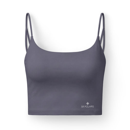 SR Polaris Logo Bra | Women's Luxe Bra, Minimal Athletic Crop Top