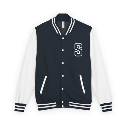 Minimalist Letterman Jacket