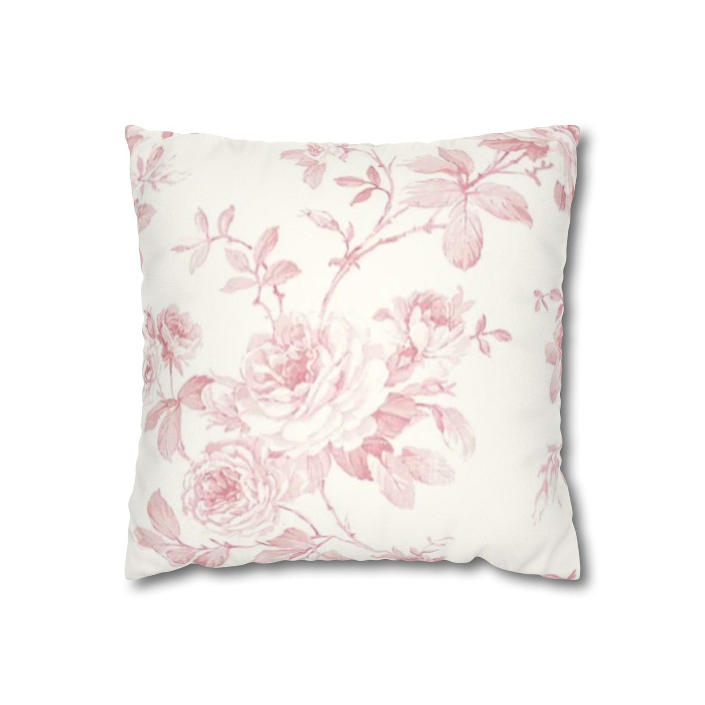 Faux Suede Square Pillowcase