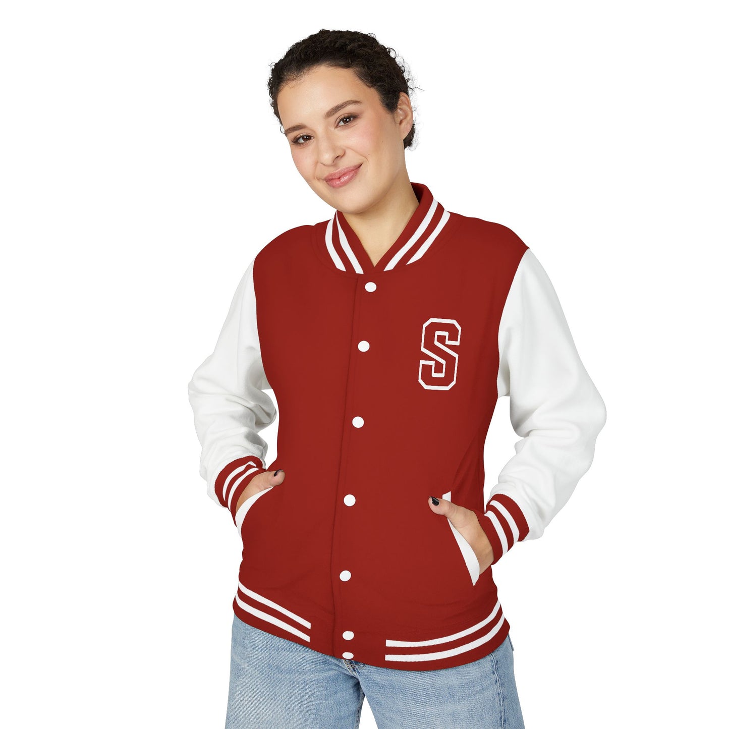 Minimalist Letterman Jacket