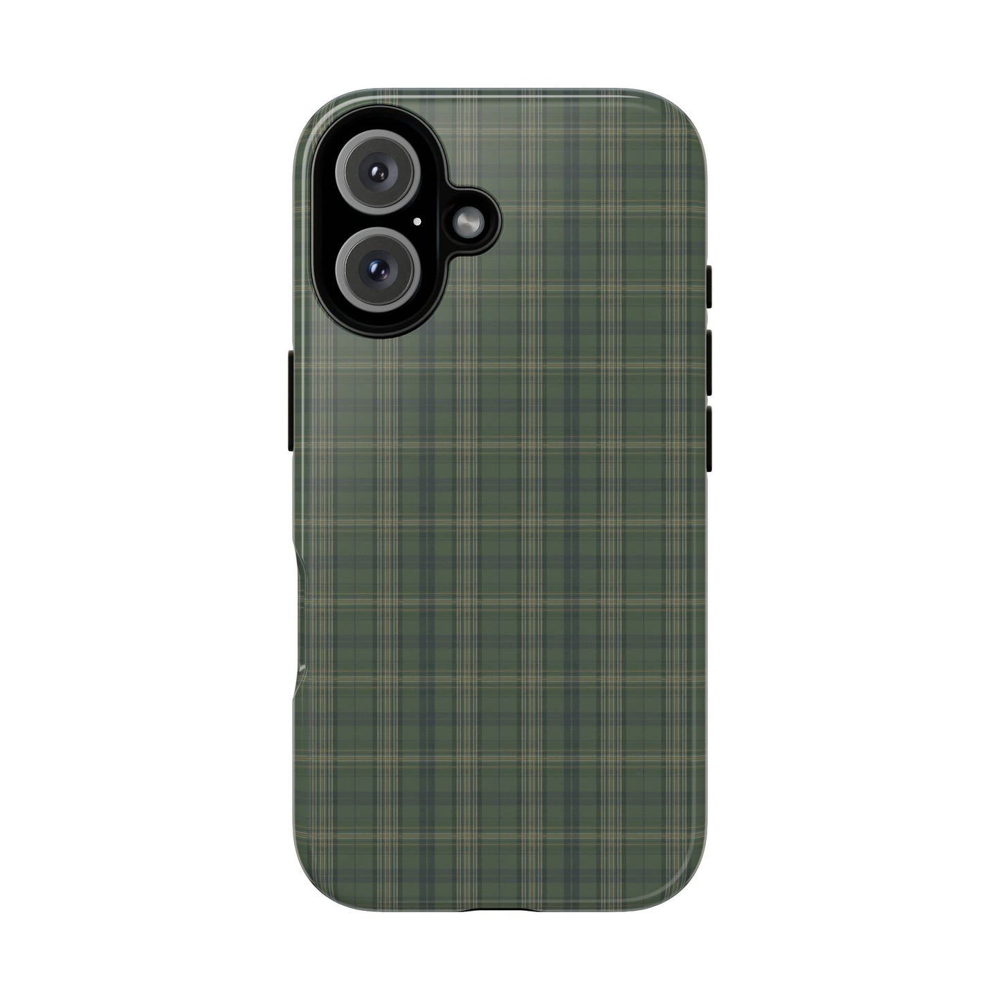 Green Tartan Plaid Phone Case | Tough Protective Phone Case