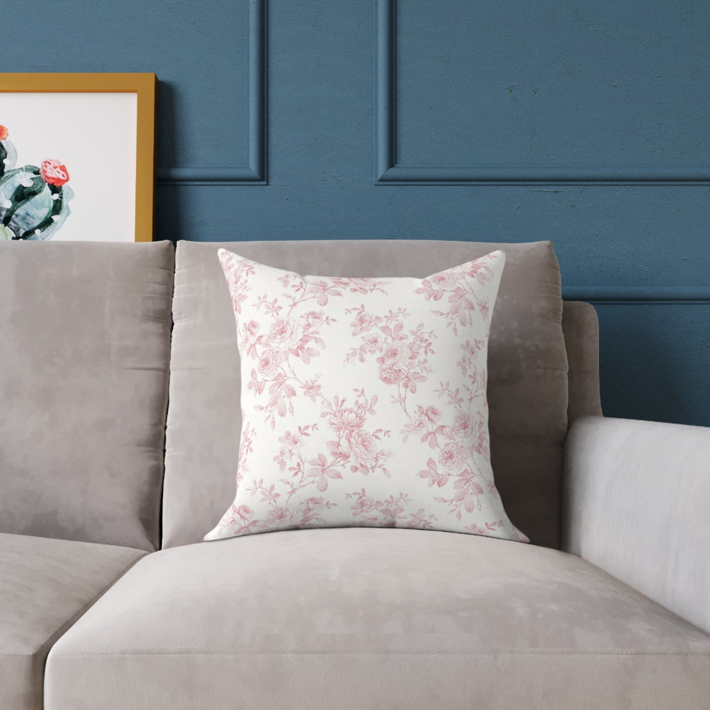 Square Poly Canvas Pillow