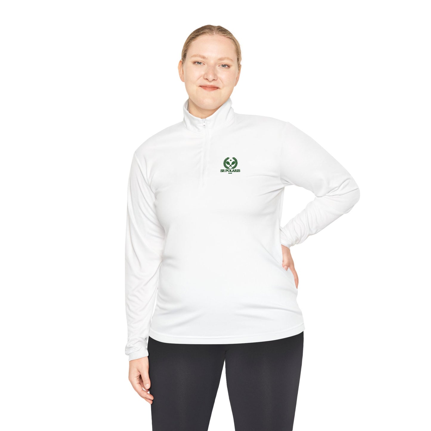 Unisex Quarter-Zip Pullover - Tennis Collection I Women's Oversize Long-Sleeve I Men's Regular