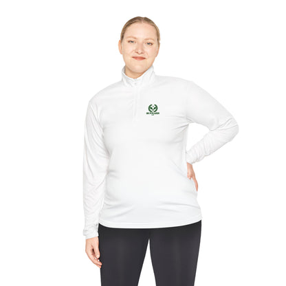 Unisex Quarter-Zip Pullover - Tennis Collection I Women's Oversize Long-Sleeve I Men's Regular