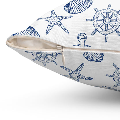 Spun Polyester Square Pillow