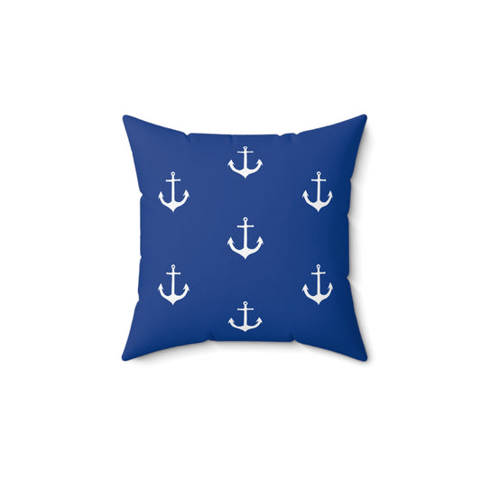 Coastal Spun Polyester Square Pillow