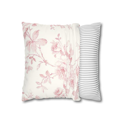 Faux Suede Square Pillowcase