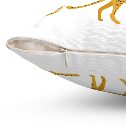Spun Polyester Square Pillow