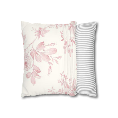 Faux Suede Square Pillowcase