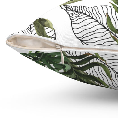 Spun Polyester Square Pillow