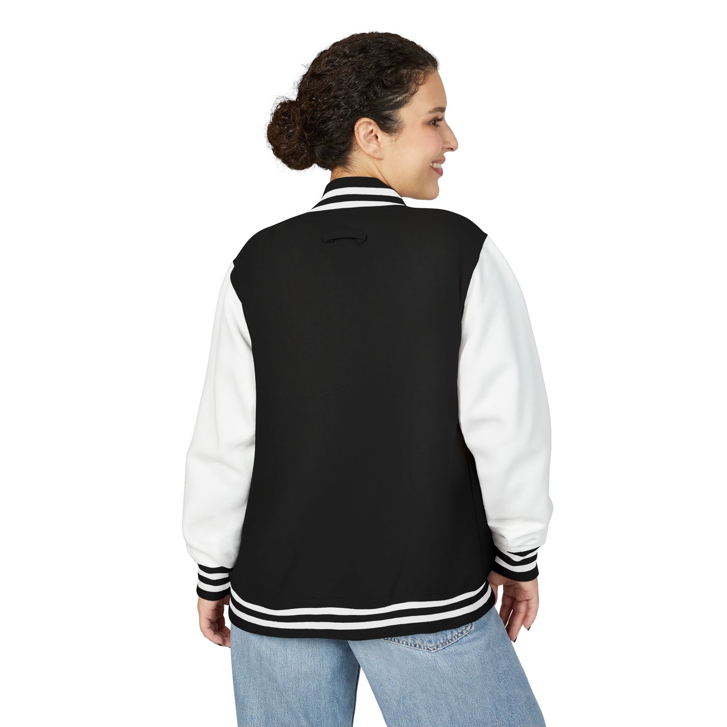 Minimalist Letterman Jacket