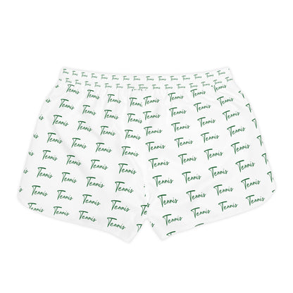 Women's Casual Tennis Logo Shorts