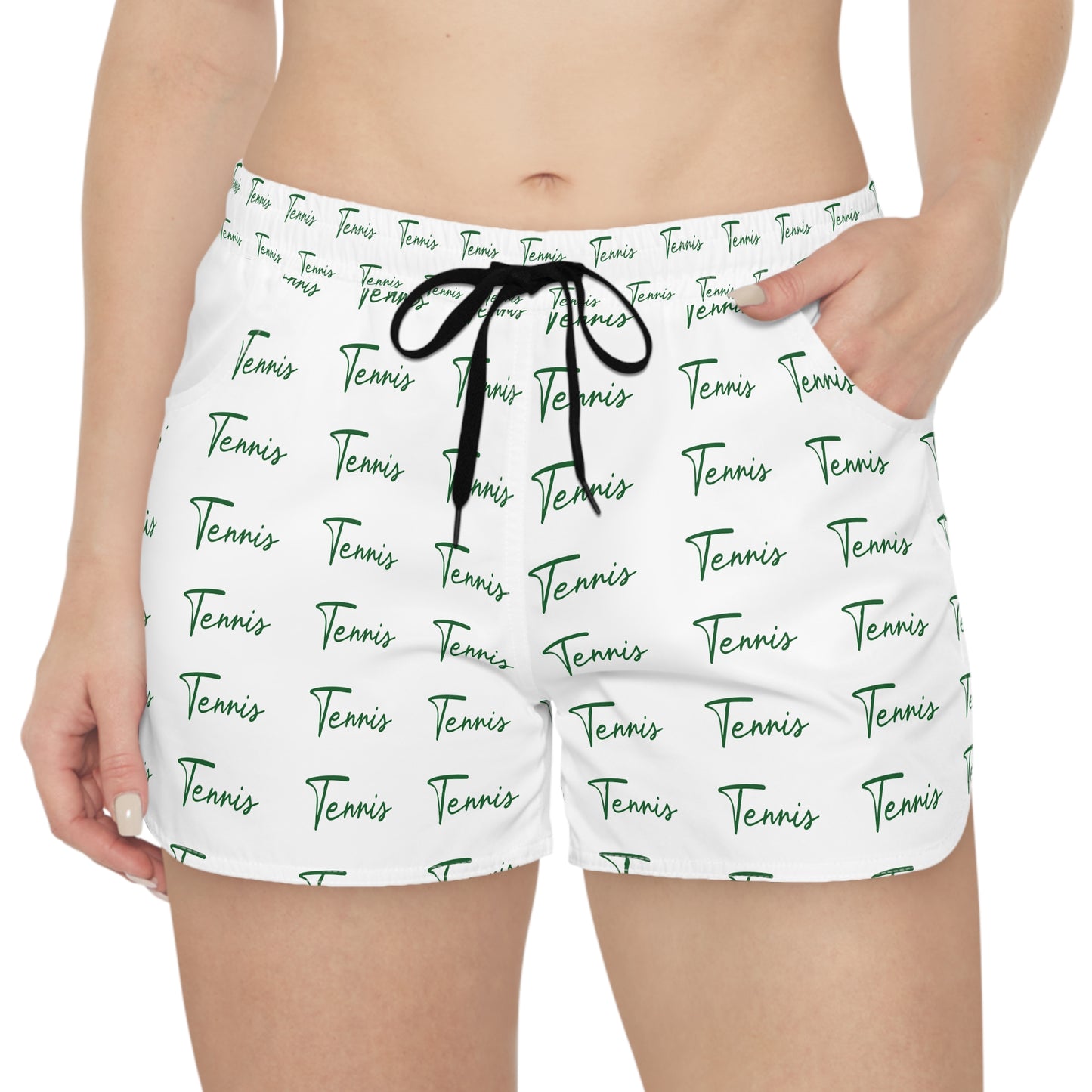 Women's Casual Tennis Logo Shorts