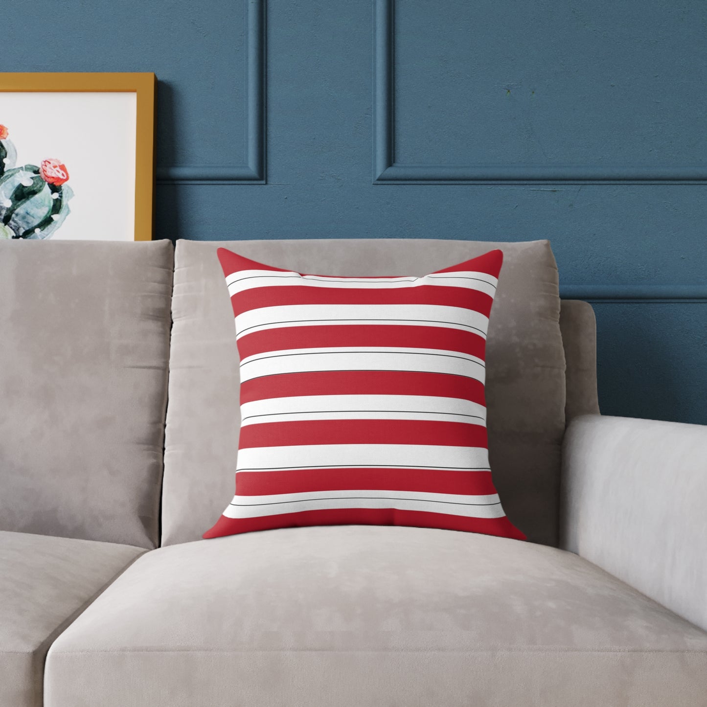Square Poly Canvas Pillow