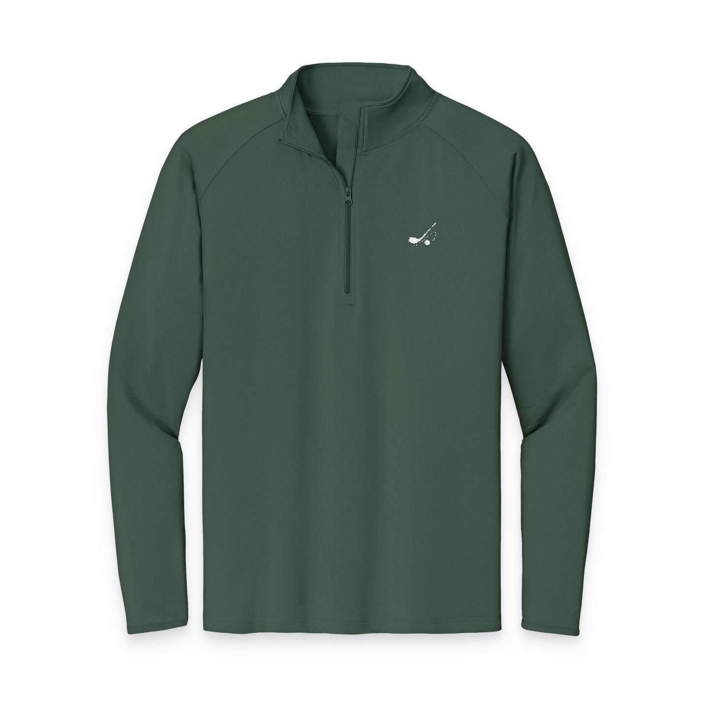 Men's Golf Quarter-Zip Pullover | Embroidered Sport-Wick Stretch I Women's Oversize Long Sleeve I Men's Regular