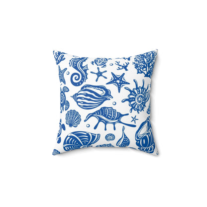Spun Polyester Square Pillow