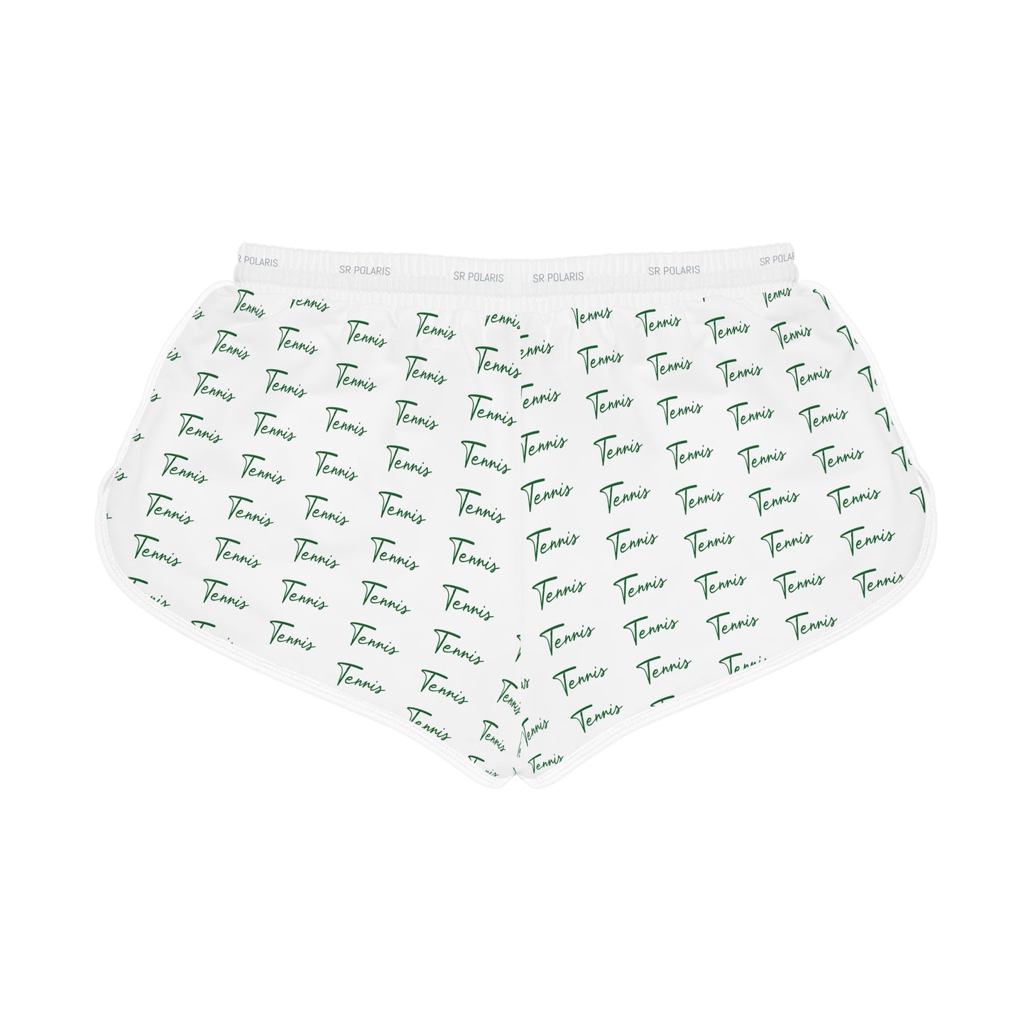 Tennis Script Pattern Shorts | Relaxed Shorts