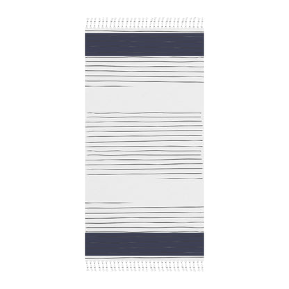 Striped Boho Beach Towel | Lightweight Turkish Peshtemal