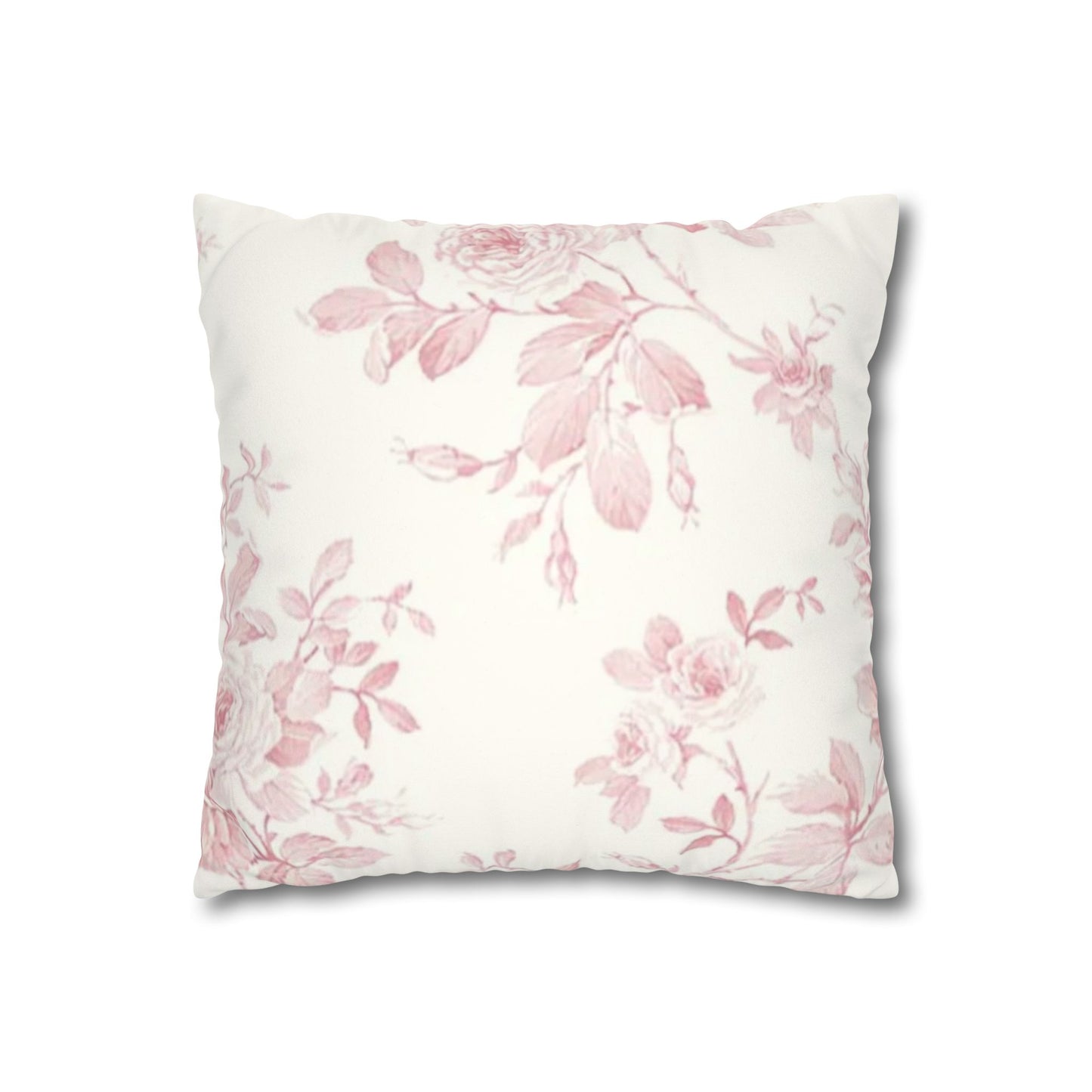 Faux Suede Square Pillowcase