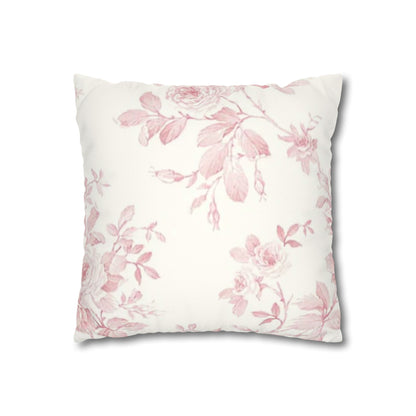 Faux Suede Square Pillowcase