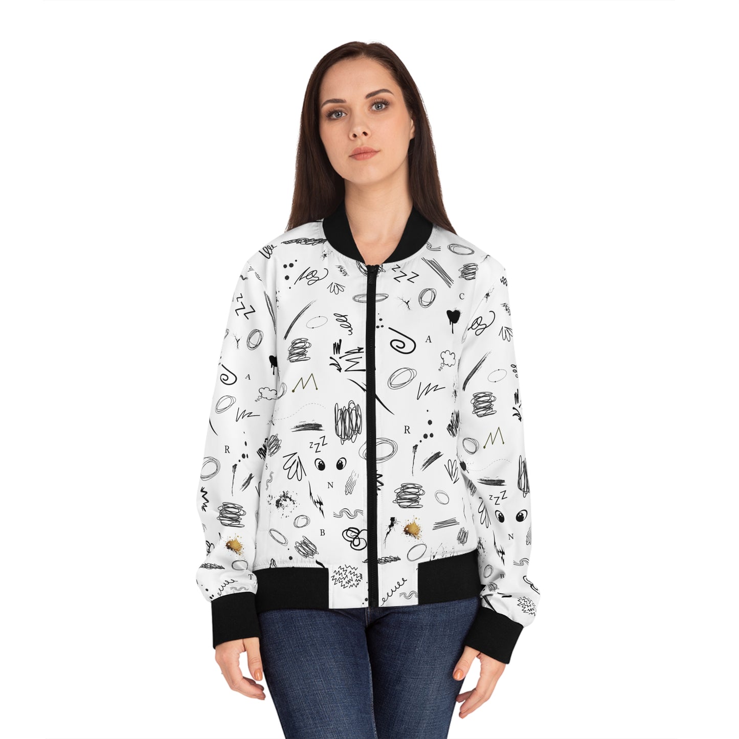 Women's Bomber Jacket (AOP)