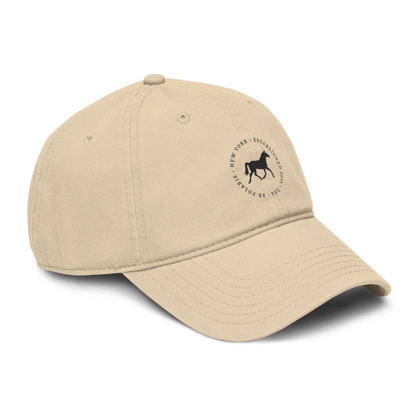 SR Polaris Horse Garment Washed Baseball Cap