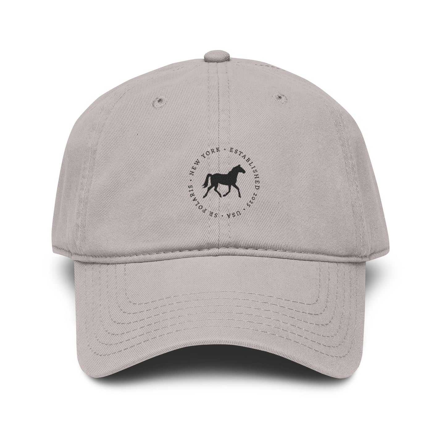 SR Polaris Horse Garment Washed Baseball Cap