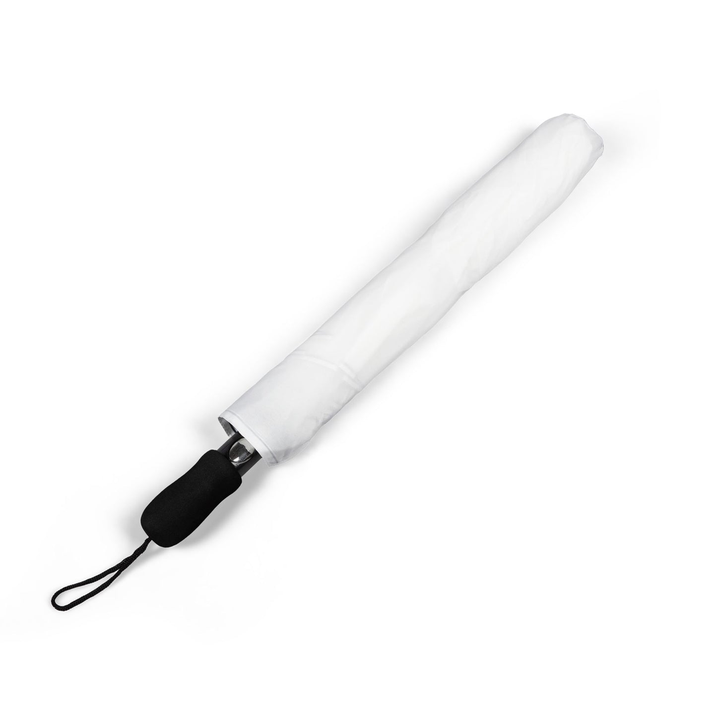 White Golf Collection Semi-Automatic Foldable Umbrella By SR Polaris Golf