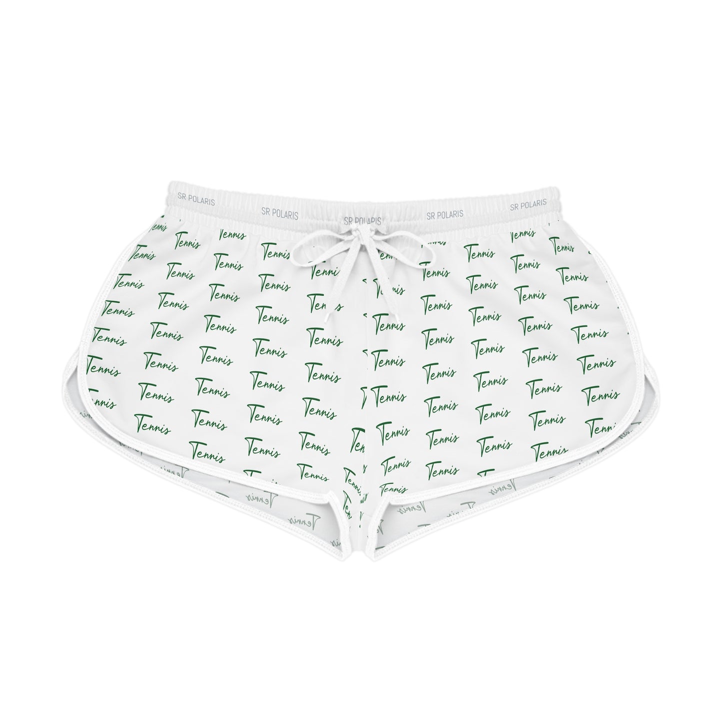 Tennis Script Pattern Shorts | Relaxed Shorts