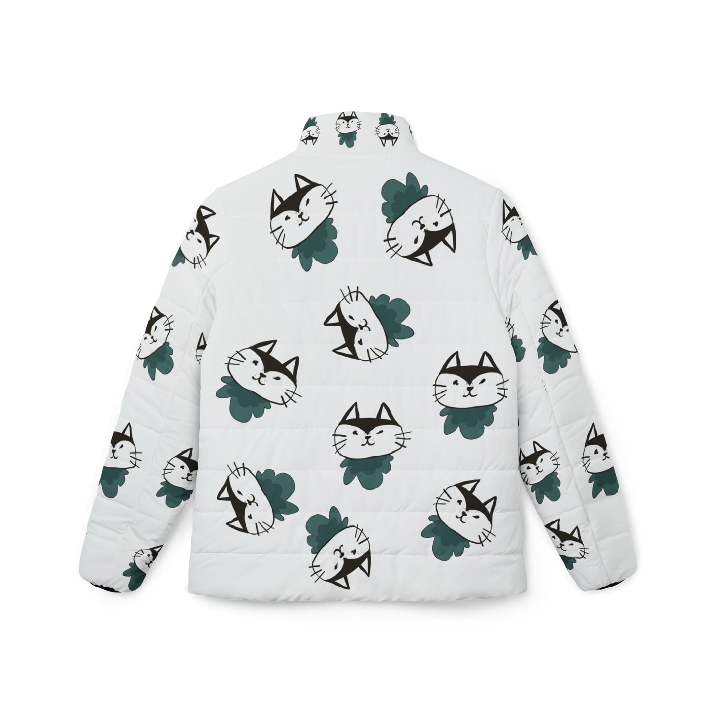 Lightweight Puffer Jacket | Cat Design by SR Polaris