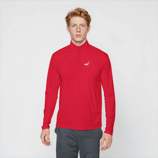 Men’s Golf Collection- Quarter-Zip Pullover - Women oversized long sleeve