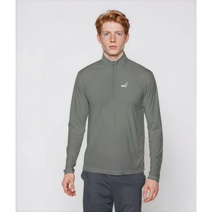 Men’s Golf Collection- Quarter-Zip Pullover - Women oversized long sleeve