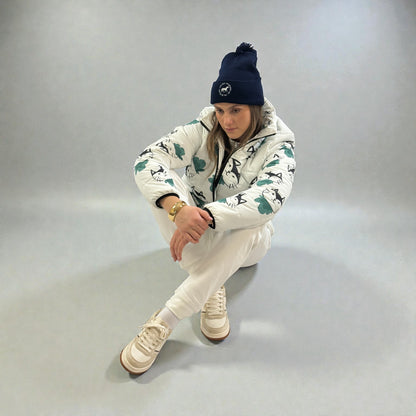 Lightweight Puffer Jacket | Cat Design by SR Polaris