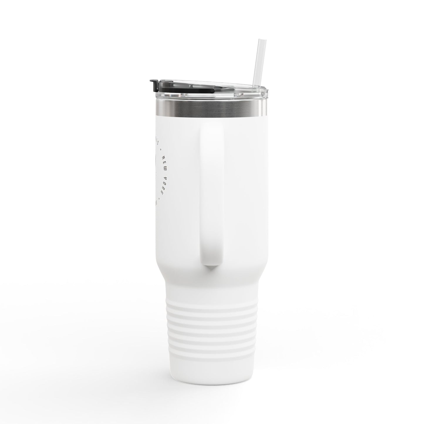 Crossed Tennis Rackets 40oz Insulated Travel Mug | Sports Tumbler