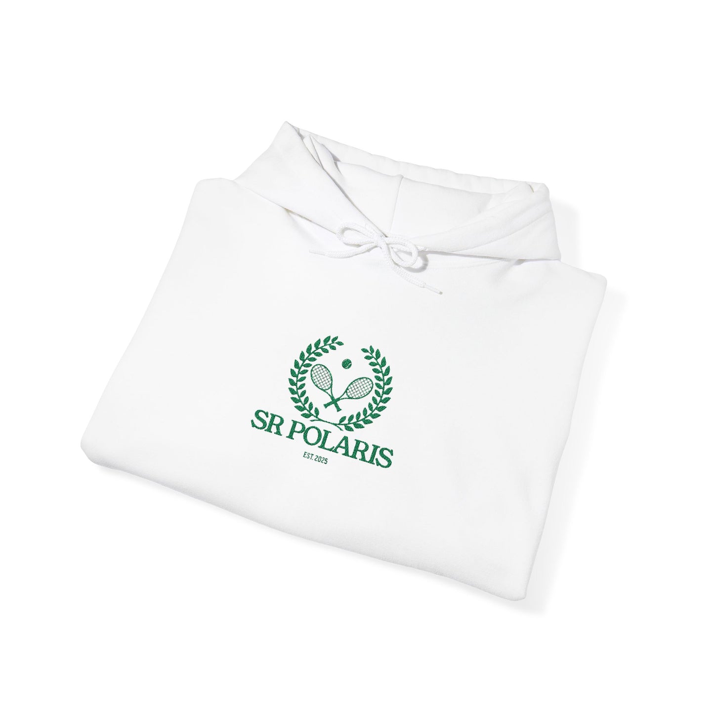 Tennis Embroidery Hoodie | Tennis Collection Hooded Sweatshirt