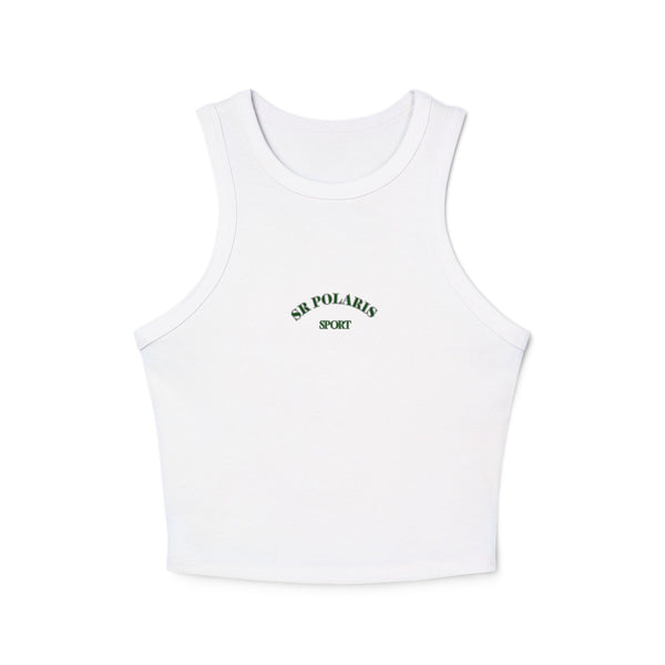 SR Polaris Sport tank top | minimalist arched logo