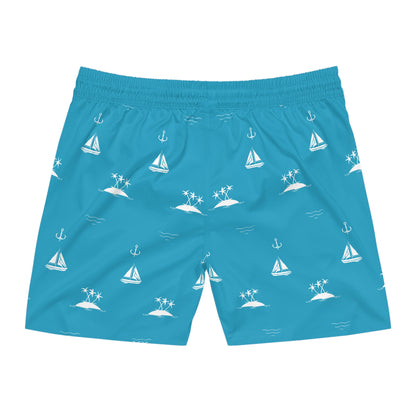 Men's Mid-Length Swim Shorts (AOP)