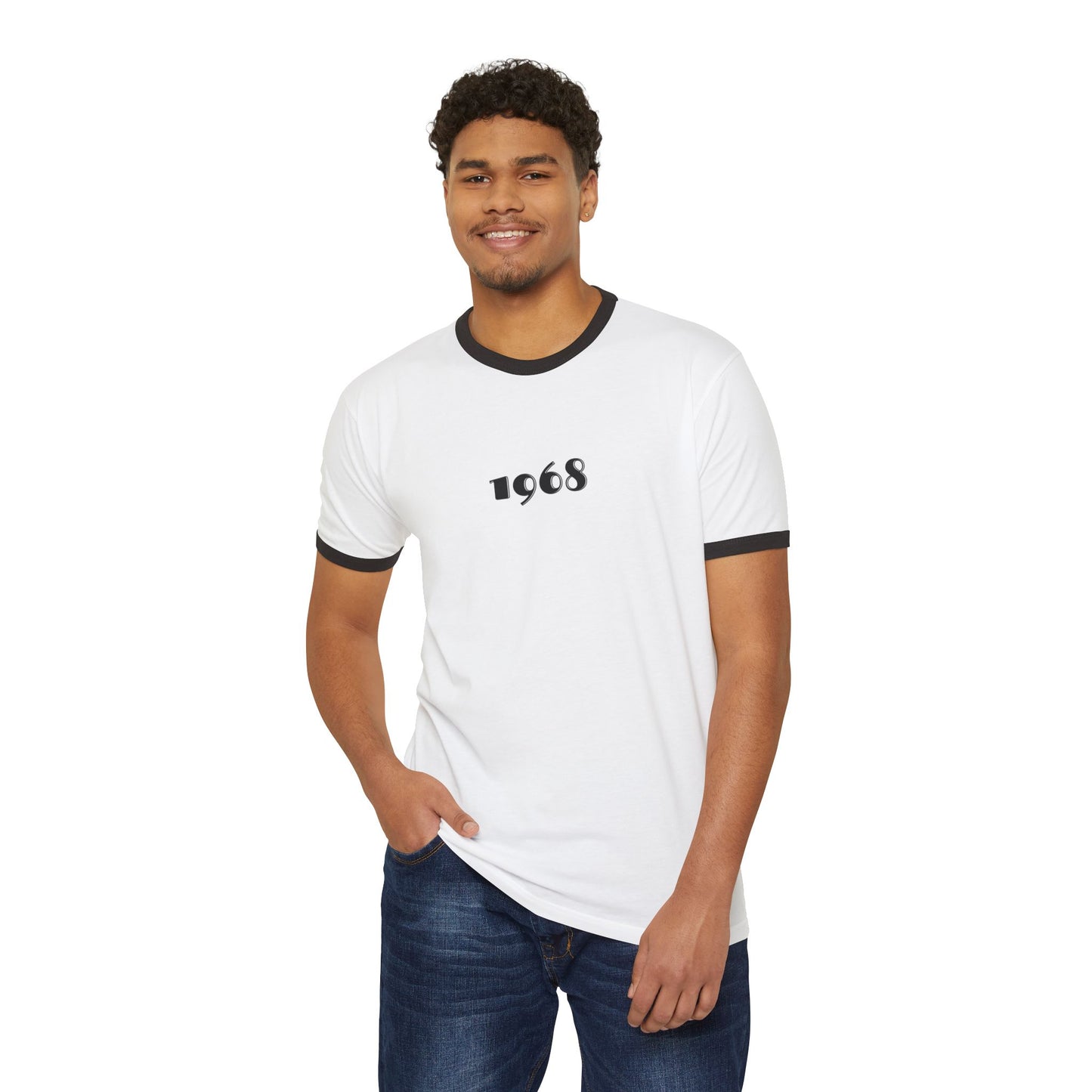 1968 Vintage Year Ringer T-Shirt |