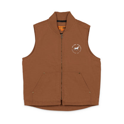 CornerStone® Unisex Washed Duck Cloth Vest (Embroidery)