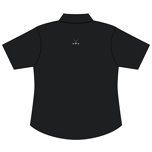 Crossed Golf Clubs Polo Shirt | Women's Short Sleeve Performance Polo