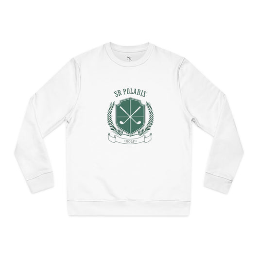 Green Golf Crest Sweatshirt | Vintage Golf Emblem Crewneck