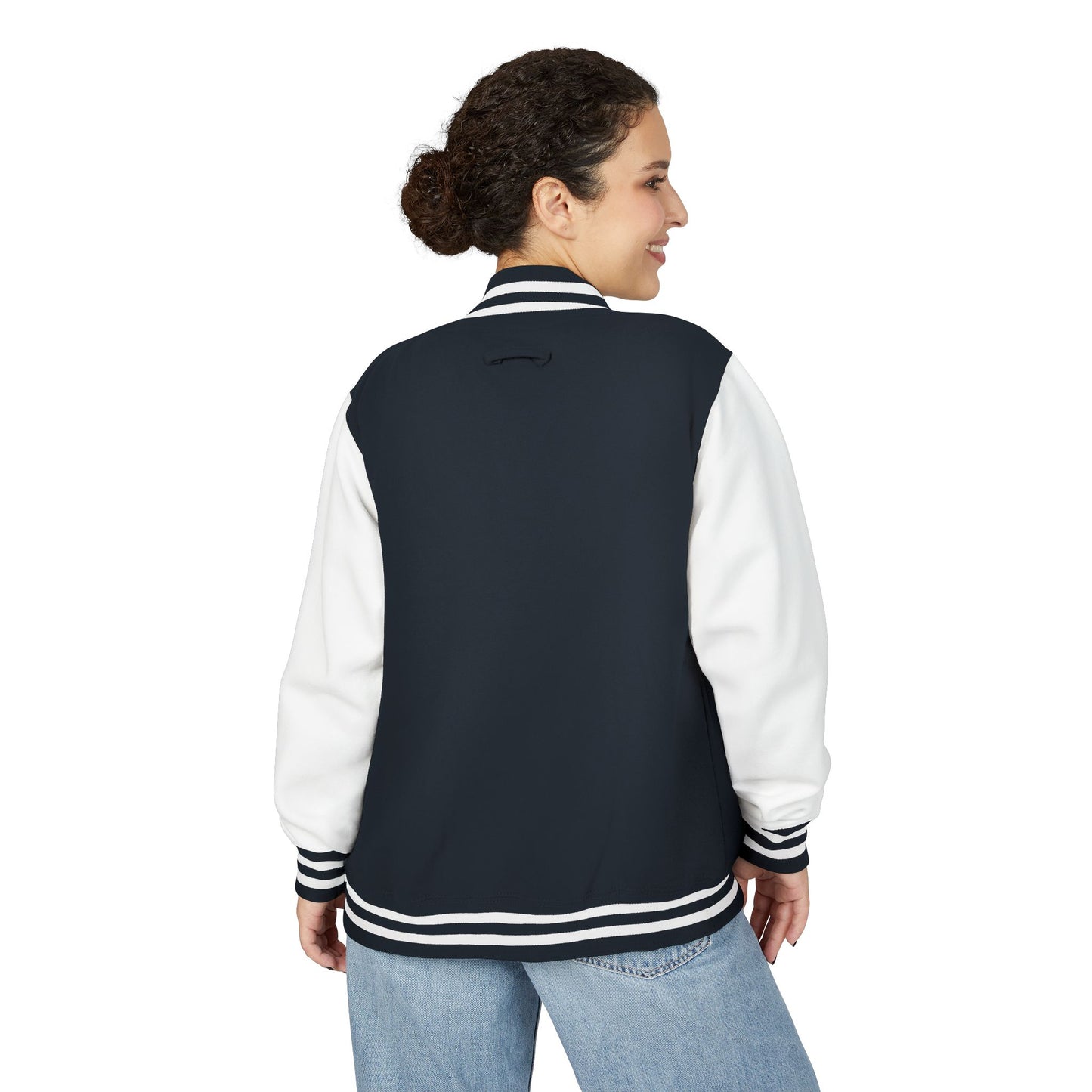 Minimalist Letterman Jacket
