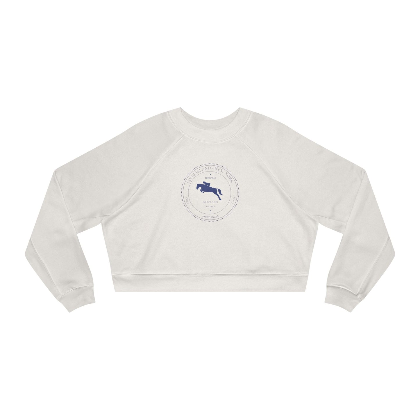 Equestrian Collection Women's Cropped Fleece Pullover