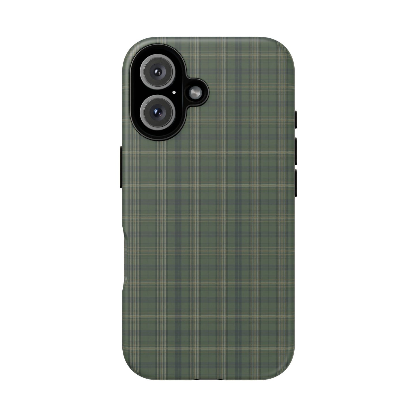 Green Tartan Plaid Phone Case | Tough Protective Phone Case